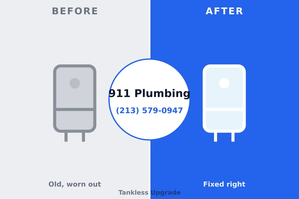 Before and after: plumbing company Evergreen, AL